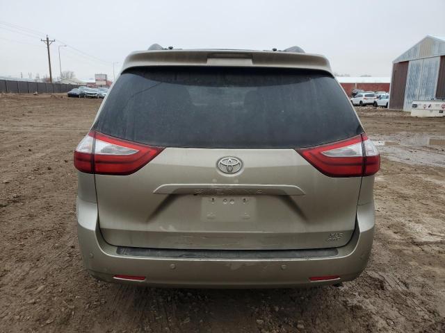 5TDDK3DC4GS143168 - 2016 TOYOTA SIENNA XLE SILVER photo 6