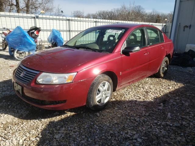 1G8AJ55F17Z132339 - 2007 SATURN ION LEVEL 2 RED photo 1