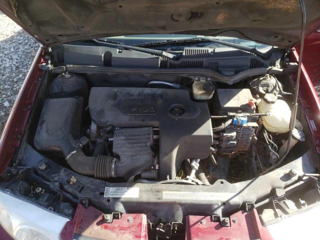 1G8AJ55F17Z132339 - 2007 SATURN ION LEVEL 2 RED photo 11
