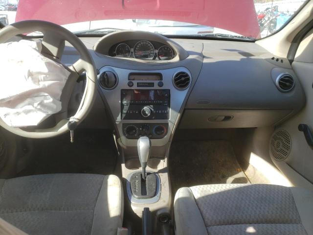 1G8AJ55F17Z132339 - 2007 SATURN ION LEVEL 2 RED photo 8