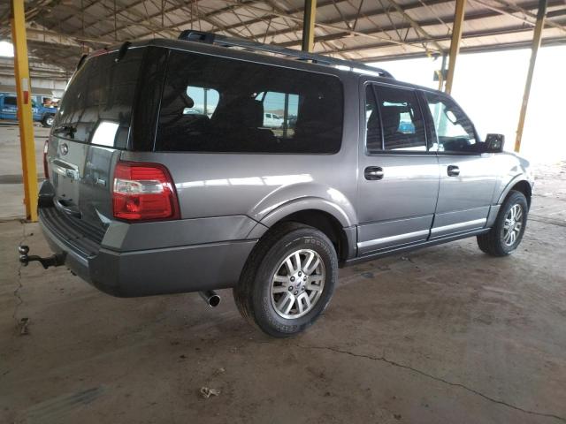 1FMJK1K57CEF16517 - 2012 FORD EXPEDITION EL LIMITED GRAY photo 3