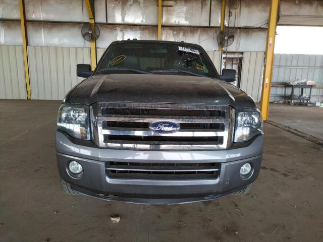 1FMJK1K57CEF16517 - 2012 FORD EXPEDITION EL LIMITED GRAY photo 5