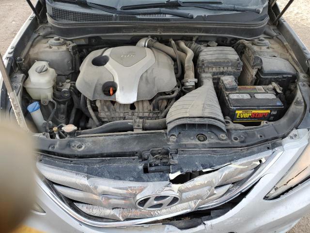 5NPEC4AB0BH197021 - 2011 HYUNDAI SONATA 4D SE SILVER photo 11