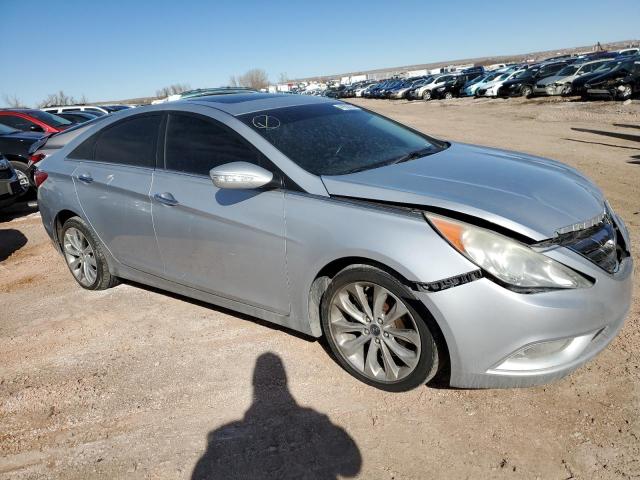 5NPEC4AB0BH197021 - 2011 HYUNDAI SONATA 4D SE SILVER photo 4