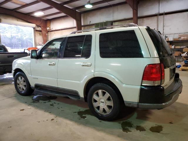 5LMEU68H93ZJ00940 - 2003 LINCOLN AVIATOR WHITE photo 2