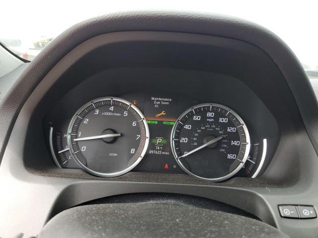 19UUB2F70GA010609 - 2016 ACURA TLX ADVANCE ვერცხლისფერი ფოტო 9