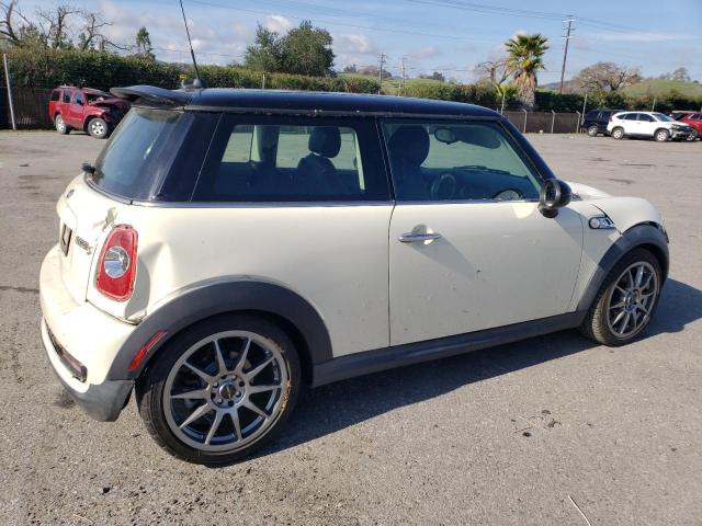 WMWSV3C56DT390879 - 2013 MINI COOPER S BEIGE photo 3