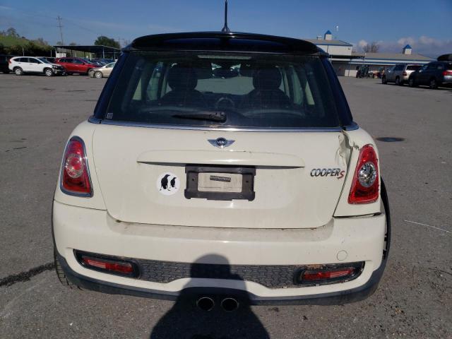 WMWSV3C56DT390879 - 2013 MINI COOPER S BEIGE photo 6