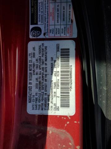 JN1AZ4EH8HM950274 - 2017 NISSAN 370Z BASE RED photo 12