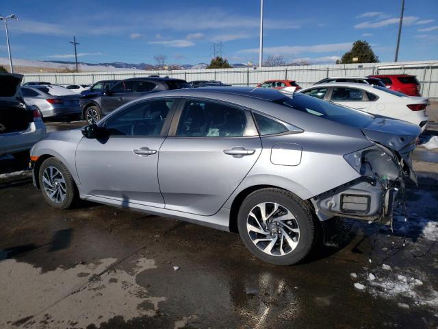 2HGFC2F73HH547323 - 2017 HONDA CIVIC EX SILVER photo 2