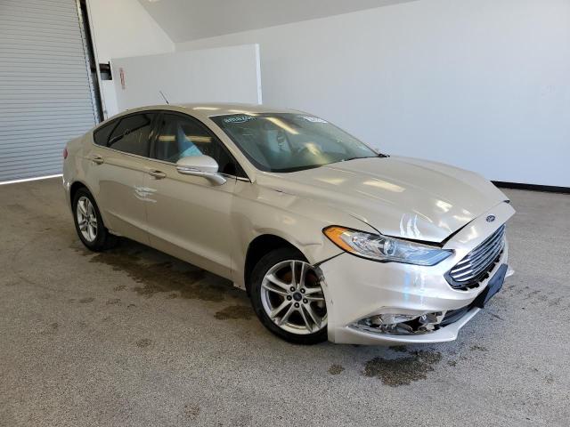 3FA6P0H72JR194335 - 2018 FORD FUSION SE GOLD photo 4