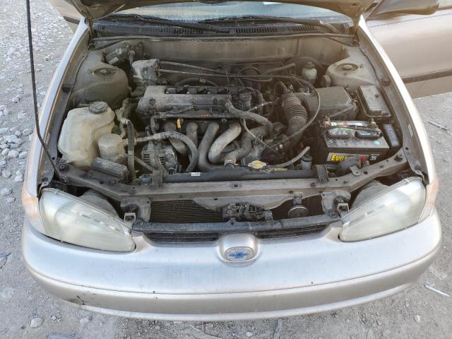 1Y1SK5285YZ413778 - 2000 CHEVROLET GEO PRIZM BASE BEIGE photo 11