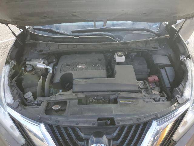 5N1AZ2MG4FN236591 - 2015 NISSAN MURANO S GRAY photo 11