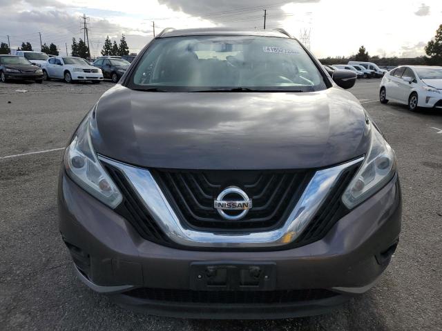 5N1AZ2MG4FN236591 - 2015 NISSAN MURANO S GRAY photo 5