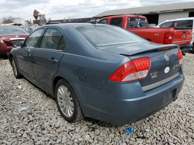 3MEDM0L39BR601842 - 2011 MERCURY MILAN HYBRID BLUE photo 2