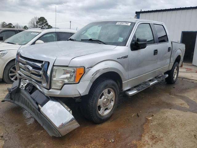 1FTEW1C84AKA26523 - 2010 FORD F150 SUPERCREW SILVER photo 1