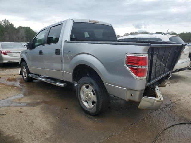 1FTEW1C84AKA26523 - 2010 FORD F150 SUPERCREW SILVER photo 2