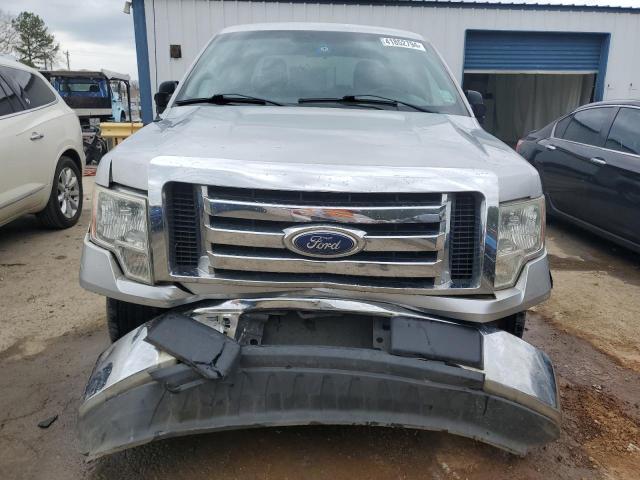 1FTEW1C84AKA26523 - 2010 FORD F150 SUPERCREW SILVER photo 5