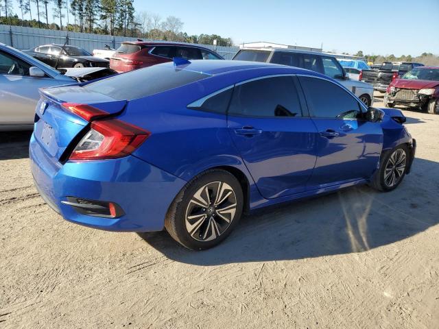 19XFC1F72GE204585 - 2016 HONDA CIVIC EXL BLUE photo 3