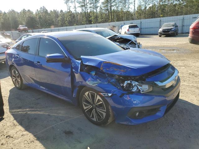 19XFC1F72GE204585 - 2016 HONDA CIVIC EXL BLUE photo 4