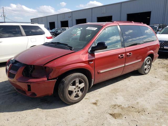 2D4GP44L04R575252 - 2004 DODGE GRAND CARA SXT RED photo 1