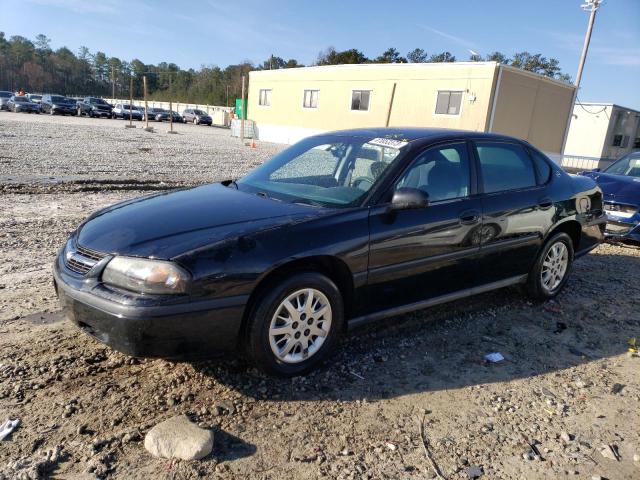 2G1WF52K059374554 - 2005 CHEVROLET IMPALA BLACK photo 1