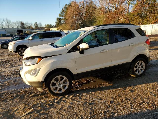 MAJ6P1UL7JC225263 - 2018 FORD ECOSPORT SE WHITE photo 1