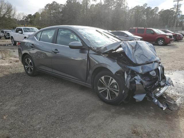 3N1AB8CV1NY321212 - 2022 NISSAN SENTRA SV GRAY photo 4