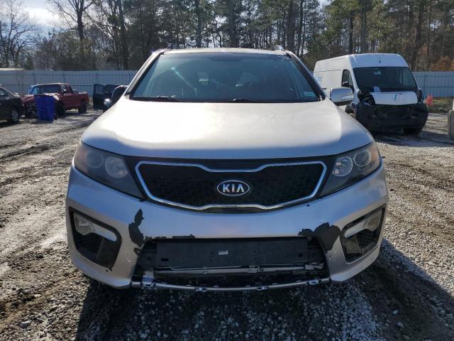 5XYKW4A21DG393201 - 2013 KIA SORENTO SX SILVER photo 5