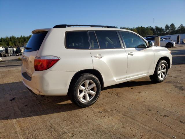 JTEDS41A292081509 - 2009 TOYOTA HIGHLANDER WHITE photo 3