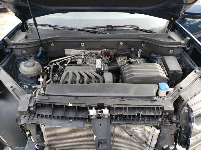 1V2WR2CA0KC554848 - 2019 VOLKSWAGEN ATLAS SE BLUE photo 12