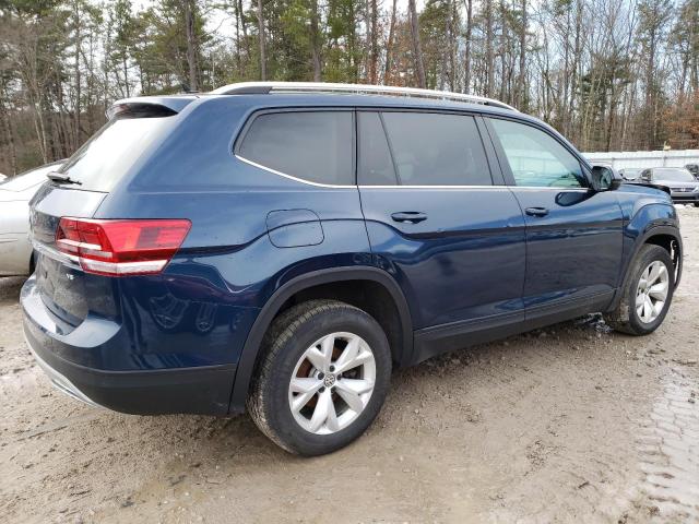 1V2WR2CA0KC554848 - 2019 VOLKSWAGEN ATLAS SE BLUE photo 3