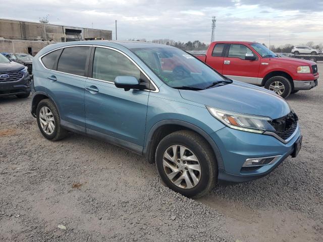 2HKRM4H55FH661621 - 2015 HONDA CR-V EX TEAL photo 4