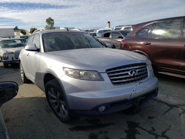 JNRAS08W75X203585 - 2005 INFINITI FX35 SILVER photo 4