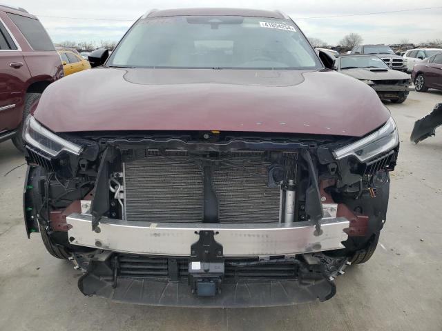 5N1DL1FR2PC353378 - 2023 INFINITI QX60 LUXE BURGUNDY photo 5