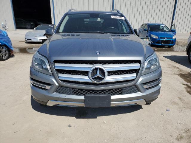 4JGDF7CE6EA337589 - 2014 MERCEDES-BENZ GL 450 4MATIC GRAY photo 5