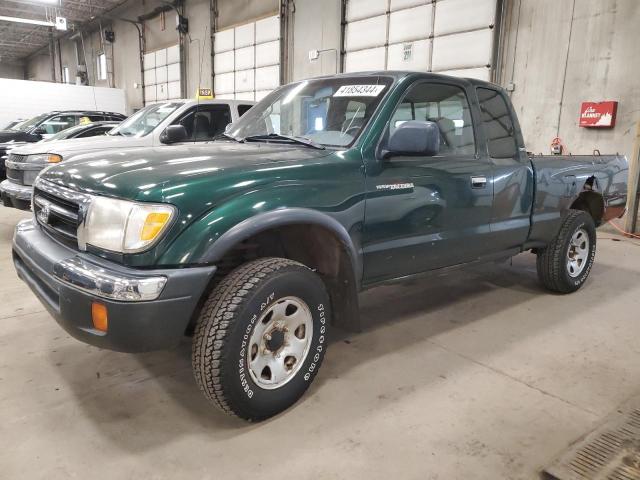 4TAWN72N7YZ651805 - 2000 TOYOTA TACOMA XTRACAB GREEN photo 1