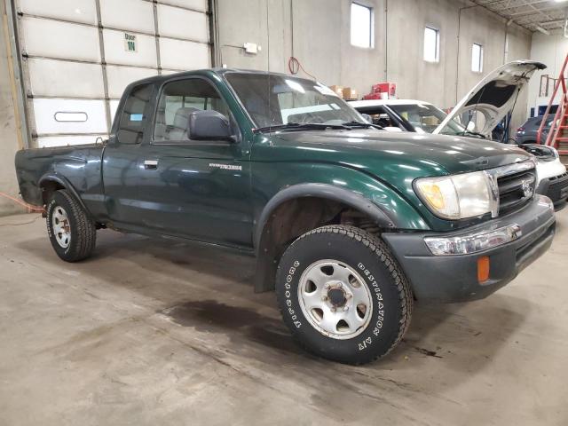 4TAWN72N7YZ651805 - 2000 TOYOTA TACOMA XTRACAB GREEN photo 4