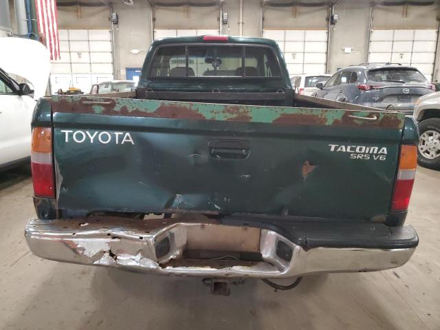 4TAWN72N7YZ651805 - 2000 TOYOTA TACOMA XTRACAB GREEN photo 6