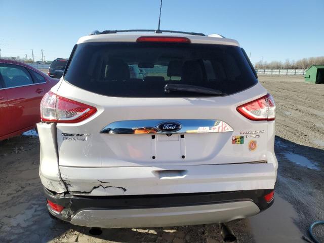 1FMCU9J99EUD56641 - 2014 FORD ESCAPE TITANIUM WHITE photo 6