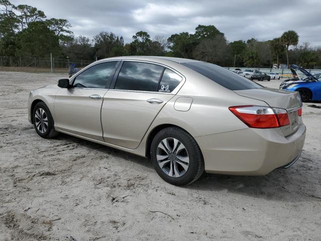 1HGCR2F39FA230110 - 2015 HONDA ACCORD LX BEIGE photo 2