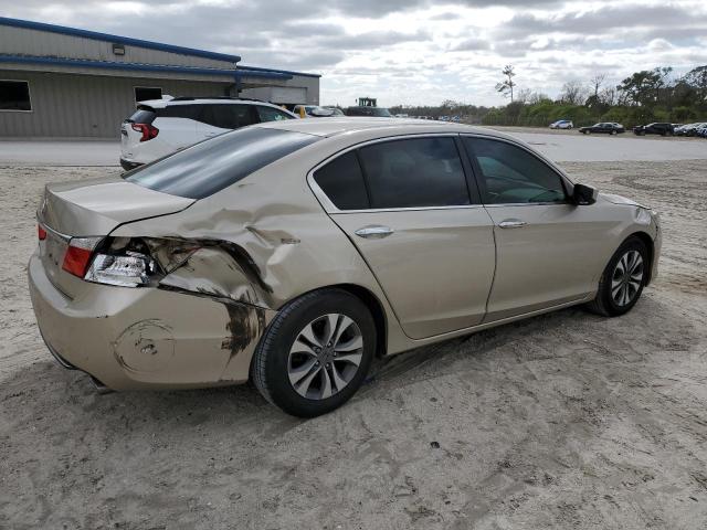 1HGCR2F39FA230110 - 2015 HONDA ACCORD LX BEIGE photo 3