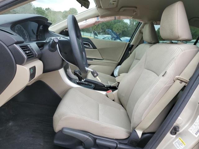 1HGCR2F39FA230110 - 2015 HONDA ACCORD LX BEIGE photo 7