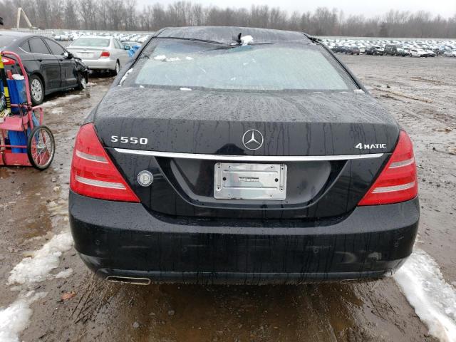 WDDNG9EB9DA513396 - 2013 MERCEDES-BENZ S 550 4MATIC BLACK photo 6