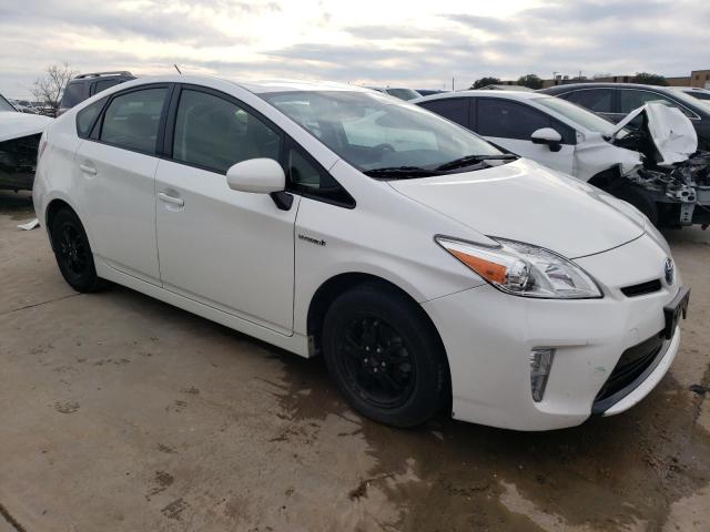 JTDKN3DU2C5402988 - 2012 TOYOTA PRIUS WHITE photo 4