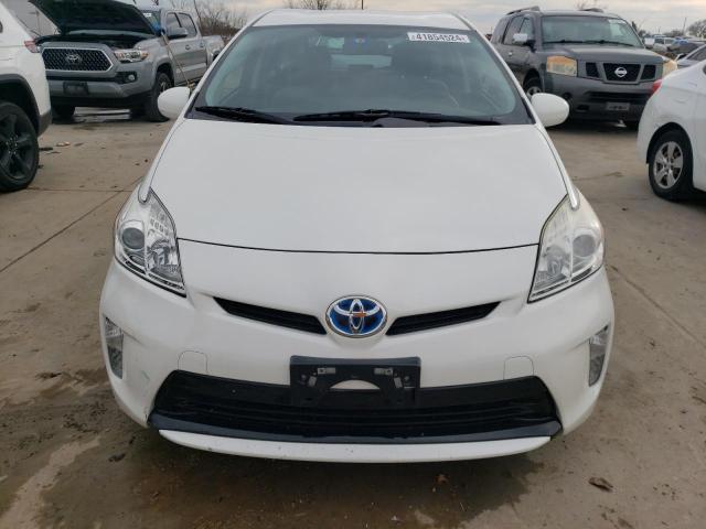 JTDKN3DU2C5402988 - 2012 TOYOTA PRIUS WHITE photo 5