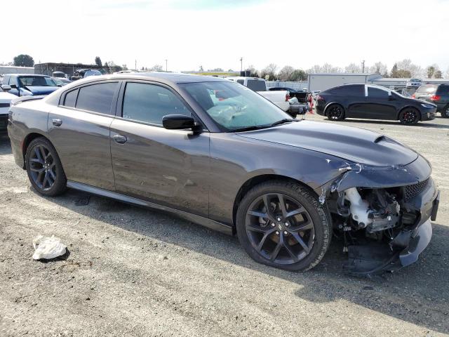 2C3CDXHG3MH602005 - 2021 DODGE CHARGER GT GRAY photo 4