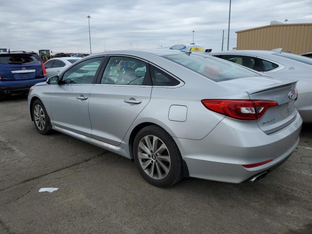 5NPE34AF2HH464235 - 2017 HYUNDAI SONATA SPORT SILVER photo 2