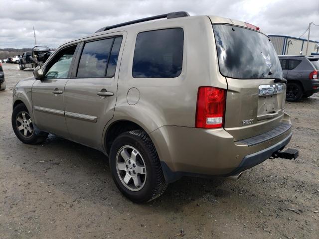 5FNYF4H95BB097020 - 2011 HONDA PILOT TOURING TAN photo 2