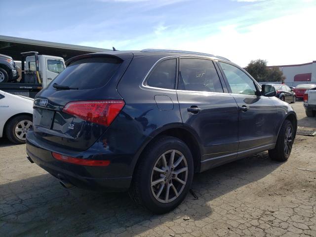 WA1LKAFP8AA012808 - 2010 AUDI Q5 PREMIUM PLUS BLUE photo 3